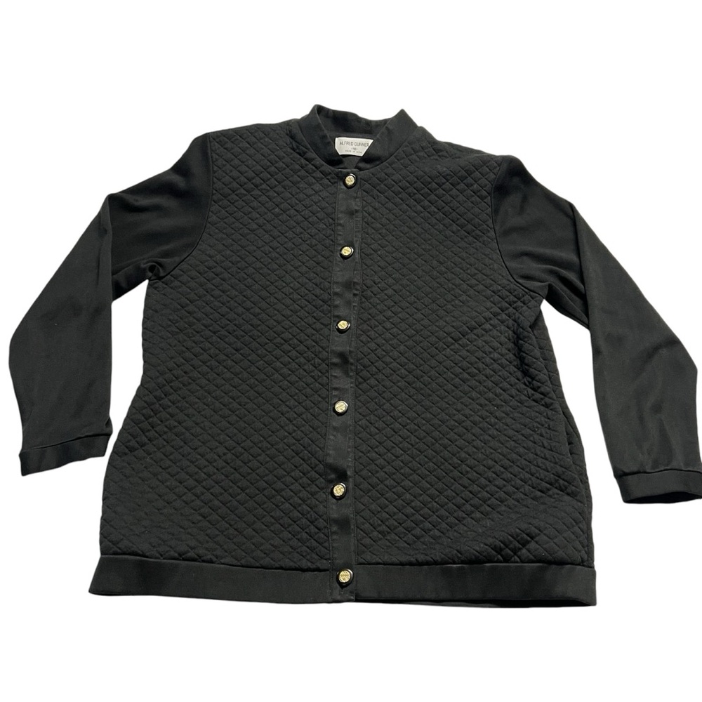 Alfred Dunner Vintage - Women’s Button Down Quilted Sweater Sz. 16